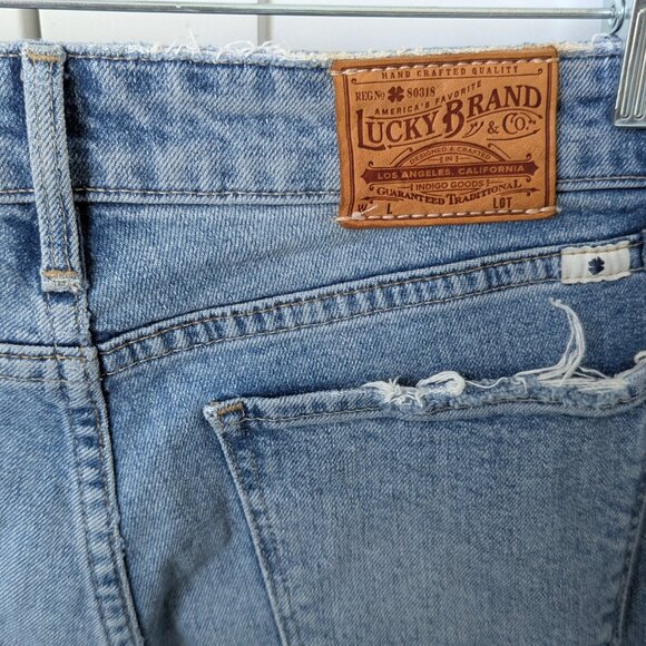 Lucky Brand Ava Skinny Distressed Jeans - Picture 4 of 4